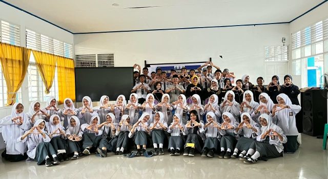 LDKS SMAN 3 Pangkep Asah Jiwa Kepemimpinan 53 Siswa Jelang Pilketos E-Voting
