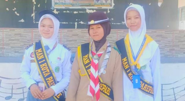 Empat Alumni SMPN 6 Parepare Pimpin Organisasi Kesiswaan MAN 1 Parepare
