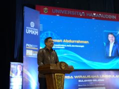 Hadir di Unhas, Menteri UMKM Maman Abdurahman Tekankan Pentingnya Wirausaha Berdampak