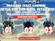 Tiga Paslon Adu Gagasan, Pilketos SMAN 3 Pangkep Jadi Ajang Pendidikan Demokrasi