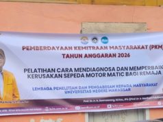 Tekan Angka Pengangguran Remaja, Tim Dosen Teknik Otomotif FT UNM Latih Pemuda Desa Salajo Gowa Jadi Mekanik Matic Profesional
