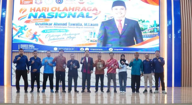 Haornas ke-43, Wamen P2MI Dzulfikar Ahmad Tawalla Apresiasi Enam Penerima Anugerah Insan Olahraga UMGO
