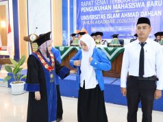 UIAD Sinjai Kukuhkan 305 Mahasiswa Baru, Rektor Dorong Pengembangan Potensi dan Karakter