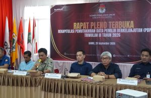Kawal Hak Pilih Warga, KPU Barru Tetapkan 145.850 Pemilih