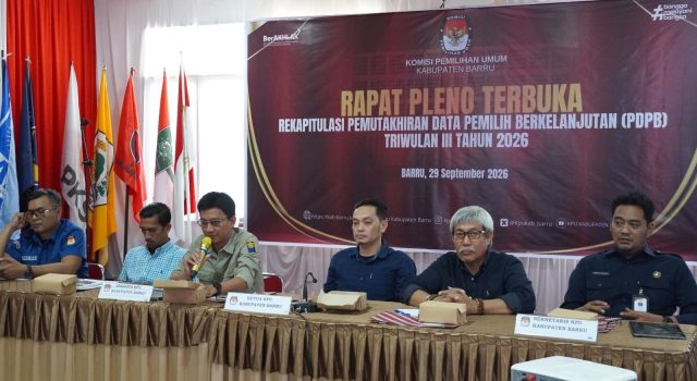 Kawal Hak Pilih Warga, KPU Barru Tetapkan 145.850 Pemilih