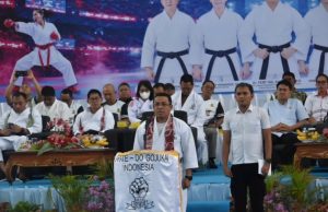 Plt. Kajati Sulut, Dr. H. Ferrytass, Dt. Toembidjo Buka Kejuaaran Gojukai Kajati Sulut Cup V, Komitmen Dorong Pembinaan Olahraga Daerah