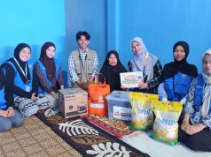 Mahasiswa KKN Unismuh Makassar dan Lazismu Maros Bantu Penyintas Kebakaran di Lekopancing