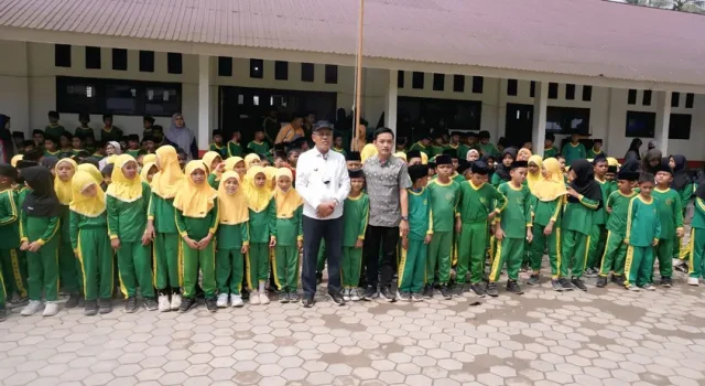 Wabup Morowali Utara Tinjau Revitalisasi SD Alkhairaat Kolonodale