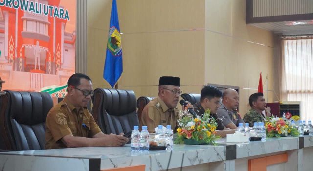 Wabup Djira Matangkan Persiapan HUT ke-13 Morowali Utara