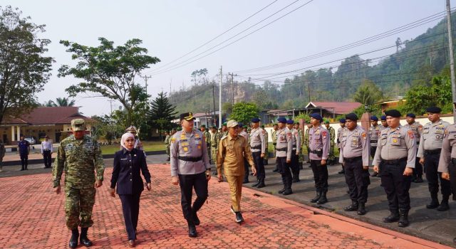 Wabup Morowali Utara Hadiri Apel Gelar Pasukan Ops Patuh Tinombala 2026