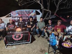 Penuh Haru dan Kebersamaan, Neutron Sultanbatara Rayakan Anniversary ke-8 di Pantai Akkarena Makassar