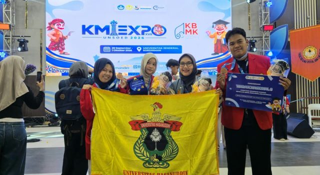 Mahasiswa Unhas Raih Dua Penghargaan Nasional di KBMK 2026
