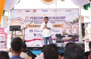 Rumah Bata Interlock Presisi Diresmikan di Maros, Semen Tonasa Dorong Hunian Lebih Cepat dan Efisien