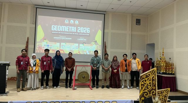 GEOMETRI 2026 Ditutup, Diikuti 1.300 Peserta dari Lima Provinsi