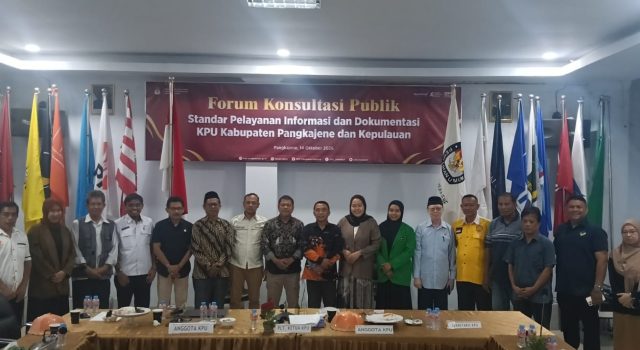 PWI Pangkep Hadiri Forum Konsultasi Publik KPU, Dorong Keterbukaan Informasi