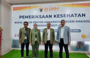 Tujuh Bakal Calon Rektor UNM Jalani Tes Kesehatan di RS Unhas