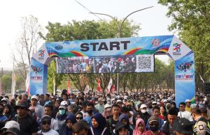 Puluhan Ribu Warga Padati Fun Walk HUT ke-58 Semen Tonasa, Ratusan UMKM Dapat Ruang Promosi