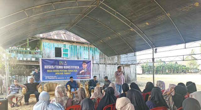 Abd Rauf Perjuangkan Pompa dan Tandon Air untuk Warga Bonto Kio
