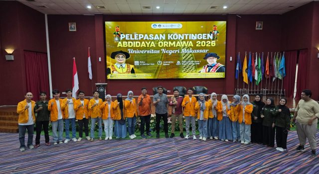 UNM Lepas Tim PPK Ormawa BKMF Sinapsis FIKK Menuju Abdidaya Ormawa 2026