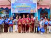 HUT Ke-13 Morowali Utara, Bupati Delis Serahkan Bantuan Sosial dan Terima Hibah Pemprov