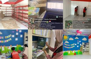 Mahasiswa KKN Tematik Literasi Unhas Hadirkan PUSTAKANANG di Desa Bontokanang