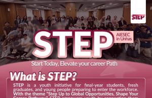 Buka Pendaftaran STEP 2026, AIESEC in Unhas Bantu Anak Muda Persiapkan Langkah Karier