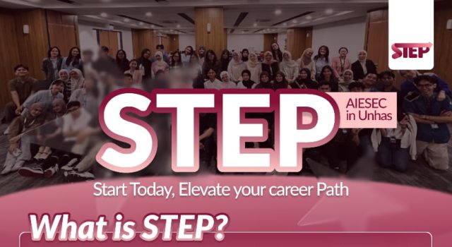 Buka Pendaftaran STEP 2026, AIESEC in Unhas Bantu Anak Muda Persiapkan Langkah Karier