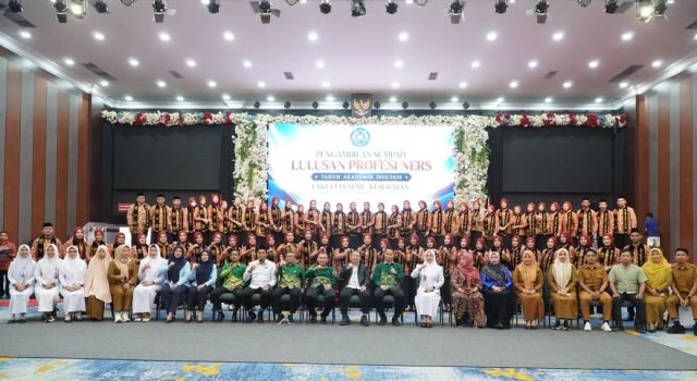 69 Ners Baru UMGO Diambil Sumpah, Alumni Tembus Jerman hingga Arab Saudi