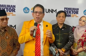 Daftar Pilrek UNM, Prof Suwardi Annas Diantar Ketua Ormas hingga Sesama Calon Rektor