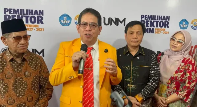 Daftar Pilrek UNM, Prof Suwardi Annas Diantar Ketua Ormas hingga Sesama Calon Rektor